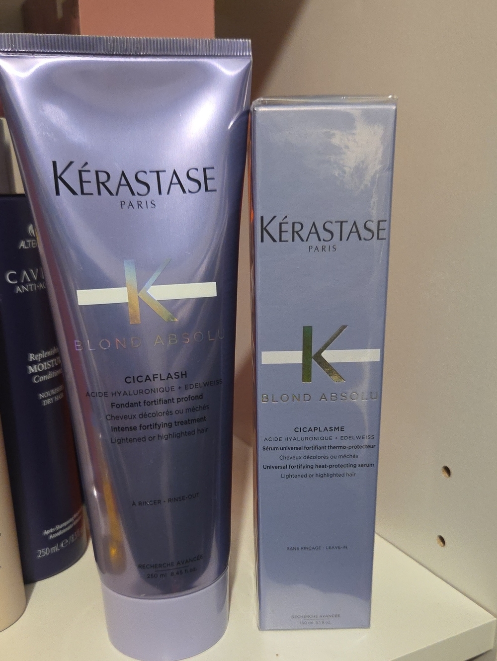 Blond Absolu Cicaflash - Purple Tube And BLOND ABSOLU CICAPLASME